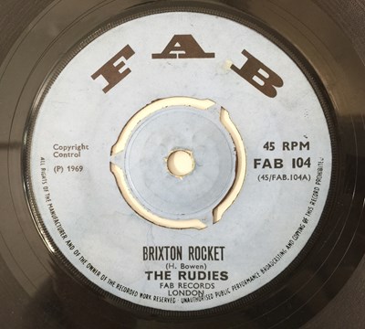 Lot 18 - THE RUDIES - BRIXTON ROCKET 7" (FAB 104)