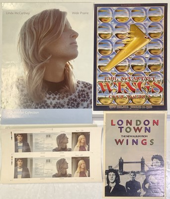 Lot 224 - PAUL MCCARTNEY AND WINGS POSTERS.