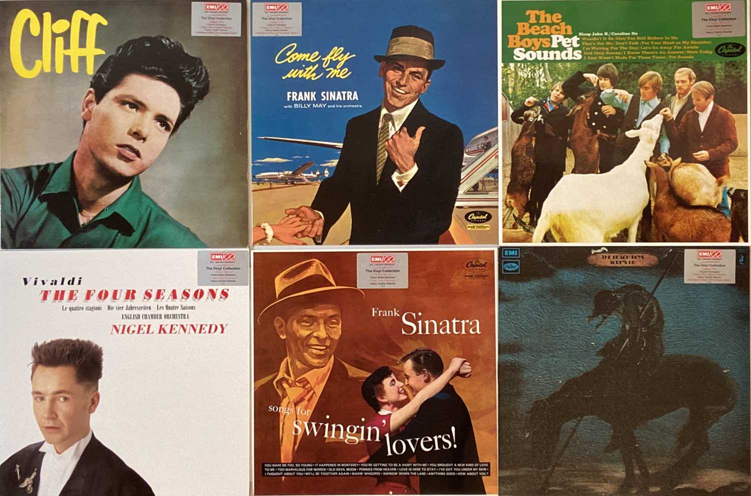 Lot 120 - 50s/60s - EMI 100/MILLENNIUM VINYL COLLECTION PRESSING LPs