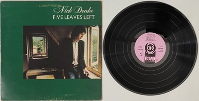 Lot 523 - NICK DRAKE - FIVE LEAVES LEFT LP (ORIGINAL UK COPY - ISLAND ILPS 9105)