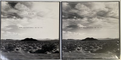 Lot 542 - R.E.M. - NEW ADVENTURES IN HI-FI LPs (ORIGINAL EU AND 25TH ANNIVERSARY LIMITED EDITION REISSUE COPIES)