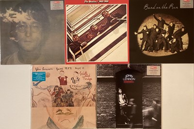 Lot 123 - THE BEATLES/SOLO - EMI 100/MILLENNIUM VINYL COLLECTION/90s PRESSING LPs