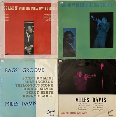 Lot 36 - MILES DAVIS - ESQUIRE (UK) LP COLLECTION