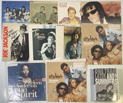Lot 276 - SIGNED LP/12" COLLECTION.