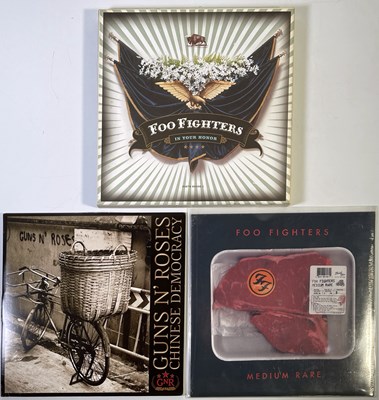 Lot 554 - FOO FIGHTERS/ GUNS N ROSES - LP/ BOX SET PACK