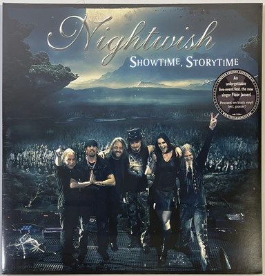 Lot 555 - NIGHTWISH - SHOWTIME, STORYTIME LP (LIMITED EDITION/ BLACK VINYL/ NEW & SEALED - 27361 32061)