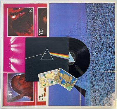 Lot 560 - PINK FLOYD - THE DARK SIDE OF THE MOON LP (UK COMPLETE SOLID TRIANGLE - SHVL 804)