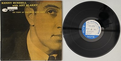 Lot 45 - KENNY BURRELL WITH ART BLAKEY - ON VIEW AT THE FIVE SPOT CAFE LP (BLUE NOTE 4021 - 1ST PRESSING)