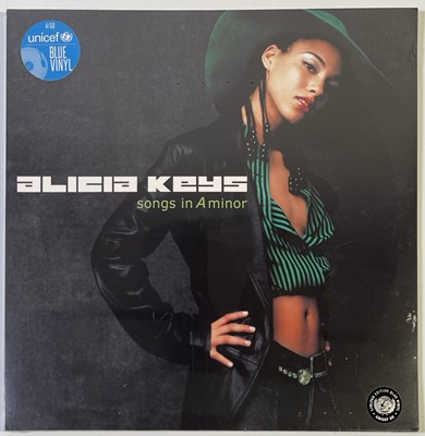 Lot 569 - ALICIA KEYS - SONGS IN A MINOR LP (LIMITED/ UNICEF BLUE VINYL - NEW & SEALED - 19075912121)