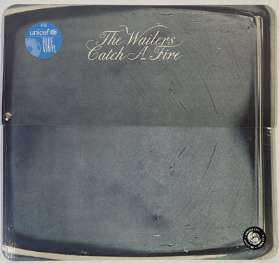 Lot 579 - THE WAILERS - CATCH A FIRE LP (LIMITED/ UNICEF BLUE VINYL - NEW & SEALED - B0029179-01)