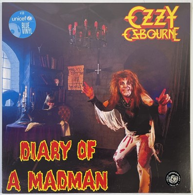Lot 581 - OZZY OSBOURNE - DIARY OF A MADMAN LP (LIMITED/ UNICEF BLUE VINYL - NEW & SEALED - 190759111819)