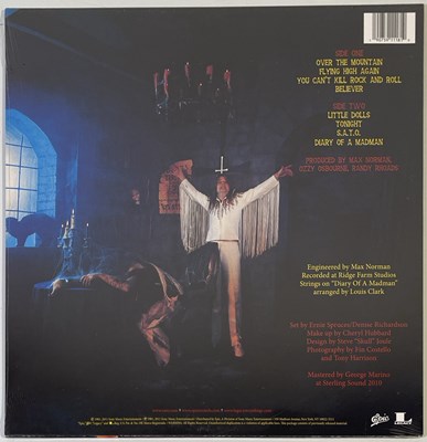 Lot 581 - OZZY OSBOURNE - DIARY OF A MADMAN LP (LIMITED/ UNICEF BLUE VINYL - NEW & SEALED - 190759111819)