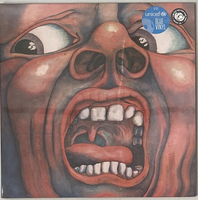 Lot 289 - KING CRIMSON - IN THE COURT OF THE CRIMSON KING LP (LIMITED/ UNICEF BLUE VINYL - NEW & SEALED)