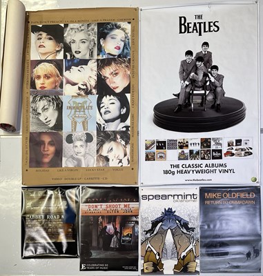 Lot 141 - POSTER COLLECTION INC MADONNA / BEATLES / ABC.