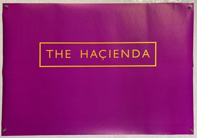 Lot 502 - THE HACIENDA - ORIGINAL POSTER.