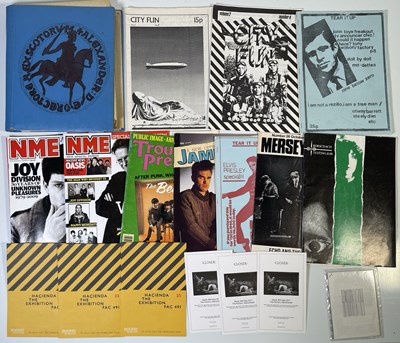 Lot 494 - JOY DIVISION / NEW ORDER - SCRAPBOOKS / MAGAZINES / ZINES.