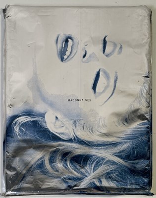 Lot 93 - MADONNA - SEX BOOK WITH CD AND FOIL. MADONNA - SEX BOOK WITH CD AND FOIL.