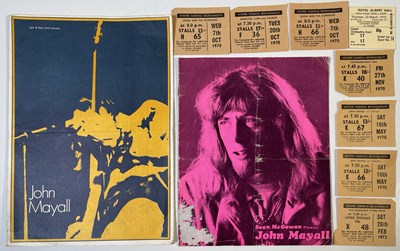 Lot 117 - ORIGINAL C 1970 TICKET STUBS AND PROGRAMMES INC T.REX / DEREK AND THE DOMINOES.