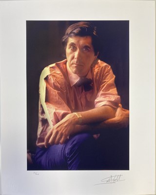 Lot 256 - MARTYN GODDARD SIGNED LIMITED EDITION BRYAN FERRY PHOTO PRINT.