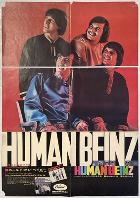 Lot 153 - HUMAN BEINZ - ORIGINAL JAPANESE PROMOTIONAL POSTER.