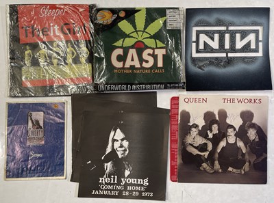 Lot 53 - MUSIC MEMORABILIA INC T-SHIRTS.