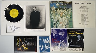 Lot 279 - AUTOGRAPHS INC PHIL COLLINS / NILS LOFGREN.