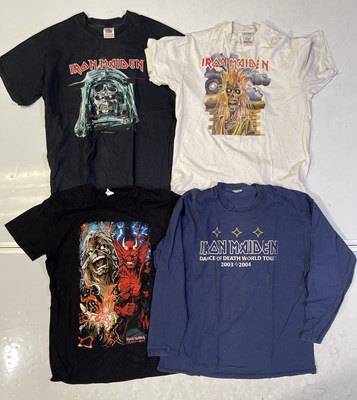 Lot 379 - IRON MAIDEN - T-SHIRT COLLECTION.