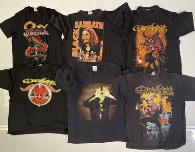 Lot 383 - OZZY OSBOURNE / OZZFEST / BLACK SABBATH - T-SHIRT COLLECTION.