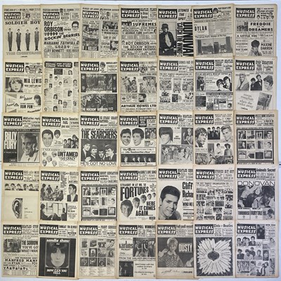 Lot 94 - 1960S MUSIC NEWSPAPERS INC NME / MELODY MAKER.