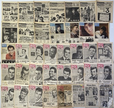 Lot 94 - 1960S MUSIC NEWSPAPERS INC NME / MELODY MAKER.