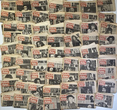 Lot 95 - 1970S MELODY MAKER COLLECTION.