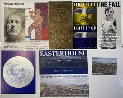 Lot 156 - ROUGH TRADE - PROMOTIONAL POSTER COLLECTION INC THE FALL.