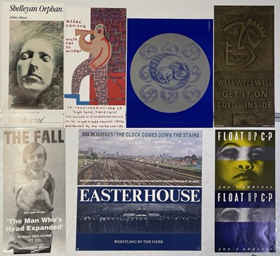 Lot 157 - ROUGH TRADE - PROMOTIONAL POSTER COLLECTION INC THE FALL.