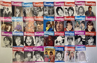 Lot 200 - THE BEATLES - COLLECTION OF MONTHLY MAGAZINES.