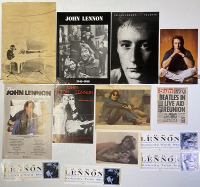 Lot 226 - THE BEATLES - JOHN LENNON POSTER COLLECTION.