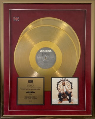 Lot 389 - OUTKAST - SPEAKERBOXX/LOVE BELOW PRESENTATION AWARD.