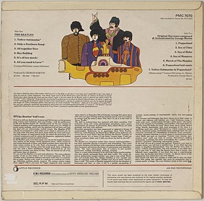 Lot 20 - THE BEATLES - YELLOW SUBMARINE LP (UK MONO ORIGINAL - PMC 7070)