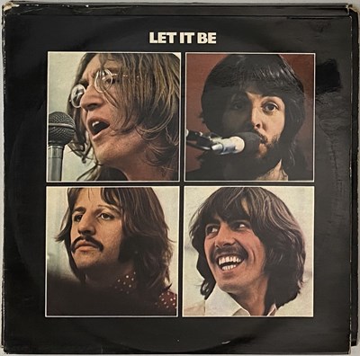 Lot 22 - THE BEATLES - LET IT BE BOX LP w/ BOOKLET (PXS 1)