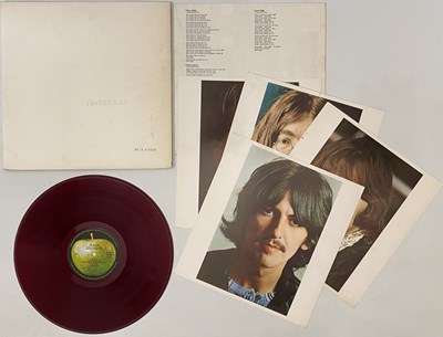 Lot 115 - THE BEATLES - WHITE ALBUM LP (ORIGINAL JAPANESE RED VINYL PRESSING - AP-8570/1)