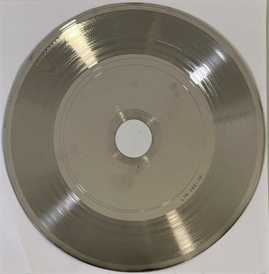 Lot 40 - THE BEATLES - THE BEATLES CHRISTMAS RECORD 7" METAL STAMPER (LYN 492-1U)