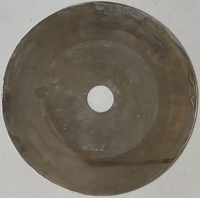 Lot 43 - THE BEATLES - THE BEATLES FOURTH CHRISTMAS RECORD 7" METAL STAMPER (LYN 1145-2C)