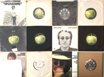 Lot 58 - JOHN LENNON/ YOKO ONO - 7" PACK (INC DEMOS/ FACTORY SAMPLES)