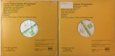 Lot 137 - GARY MOORE - BBC TRANSCRIPTION SERVICE LPs (IN CONCERT 327 & 414)