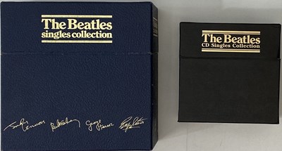 Lot 71 - THE BEATLES - 7" SINGLES/ CD SINGLES COLLECTION BOX SETS