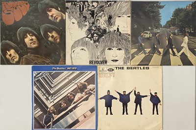 Lot 26 - THE BEATLES - LP PACK (INC MISALIGNED APPLE ABBEY ROAD)