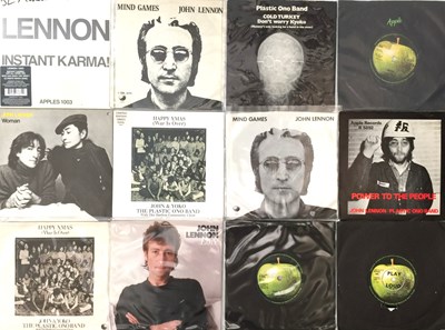 Lot 82 - JOHN LENNON - 7" COLLECTION