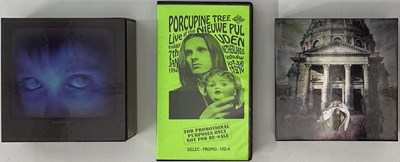 Lot 610 - PORCUPINE TREE JAPANESE CD BOX SETS AND VHS COLLECTION