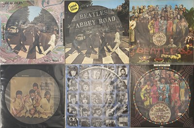 Lot 93 - BEATLES PICTURE DISC LP COLLECTION