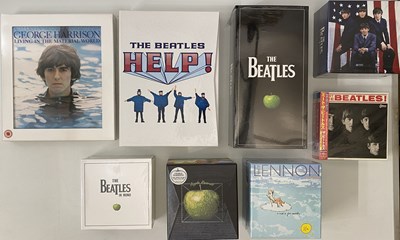 Lot 100 - BEATLES AND RELATED CD AND DVD BOX SET COLLECTION