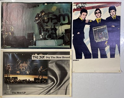 Lot 480 - THE JAM - ORIGINAL 1970S POSTER COLLECTION.